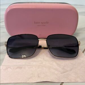 Kate Spade Black and Gold Sunglasses